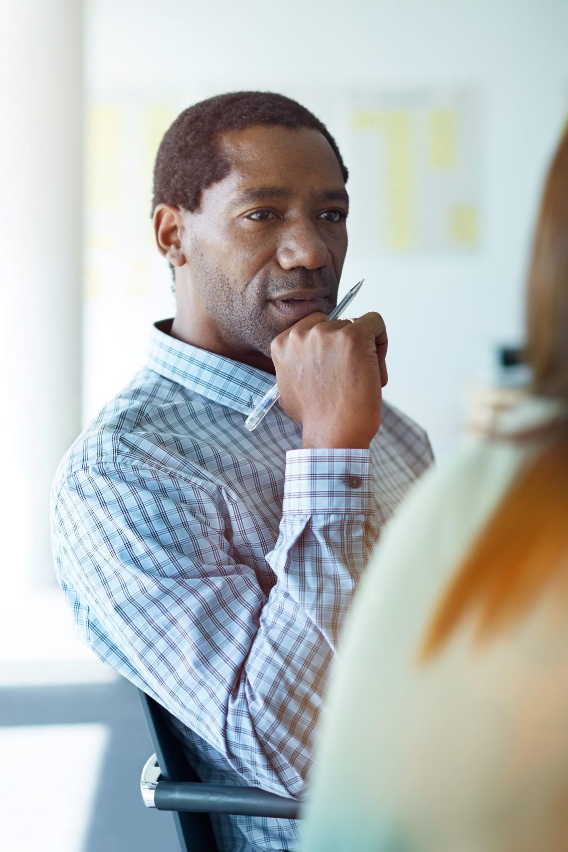 Stock image of a lawyer
